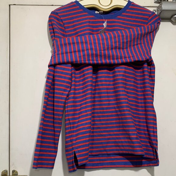 NEW VINTAGE GAP LONG SLEEVE MIDWEIGHT STRIPE T-SHIRTS SIZE S - Picture 3 of 10